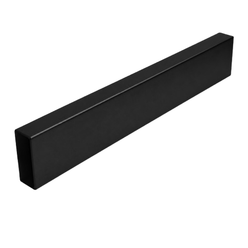 BARILLA PARA CANCEL DE BAÑO DE 1.5 MTS NEGRO