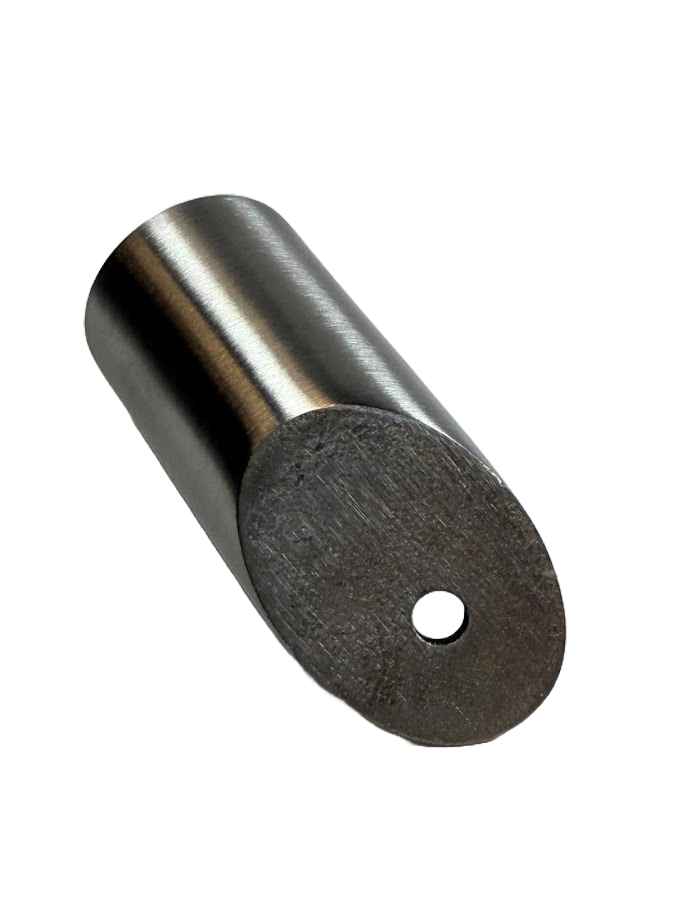 HERRAJE DE MURO A VIDRIO PARA BRAZO ESTABILIZADOR SATIN ACERO INOXIDABLE 304