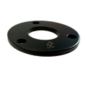 BRIDA ABIERTA PARA TUBO 1 1/2 NEGRO ACERO INOXIDABLE 304