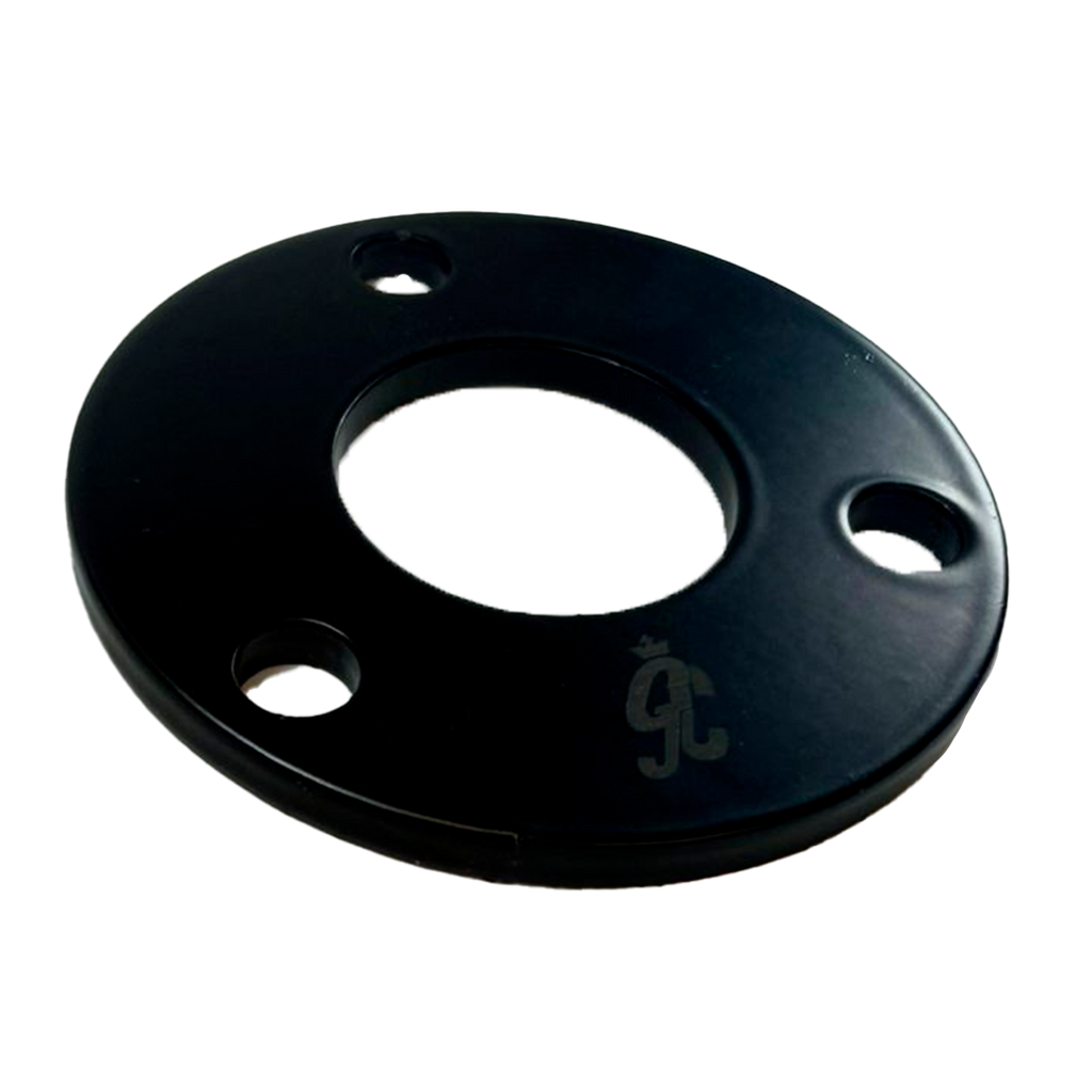BRIDA ABIERTA PARA TUBO 1 1/2 NEGRO ACERO INOXIDABLE 304