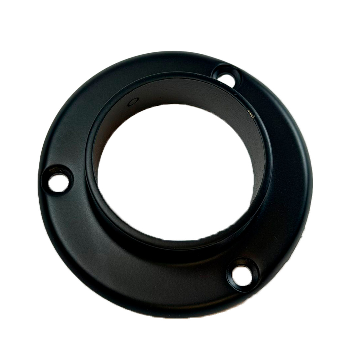 BRIDA DE SOBREPONER PARA TUBO 2 NEGRO ACERO INOXIDABLE 304