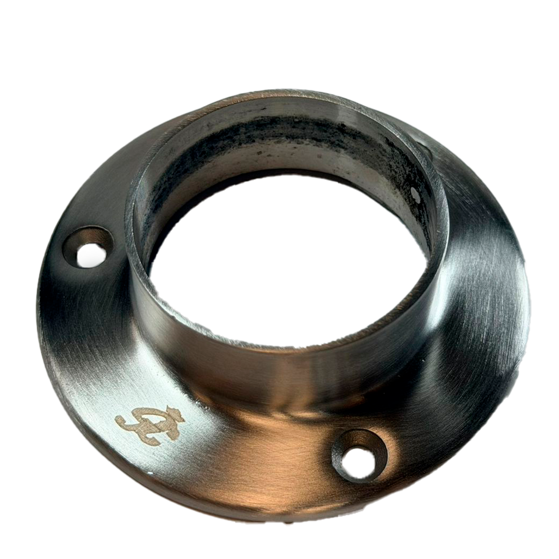 BRIDA DE SOBREPONER PARA TUBO 2 SATIN ACERO INOXIDABLE 304