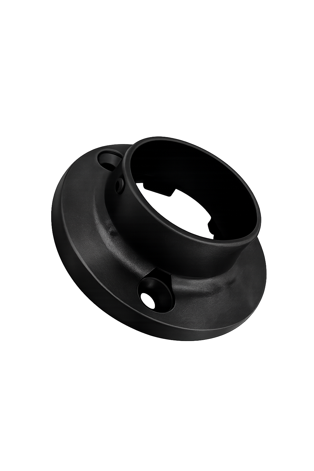BRIDA DE SOBREPONER PARA TUBO 1 1/2 NEGRO ACERO INOXIDABLE 304