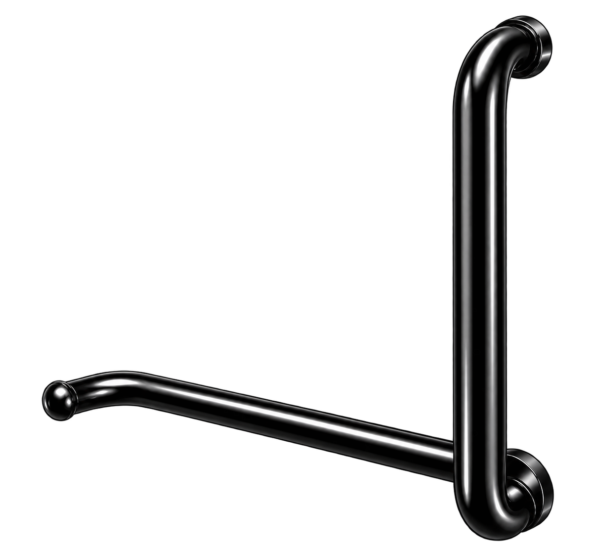 TOWEL RAIL HANDLE 27.5*42.5CM BLACK 201 STAINLESS STEEL