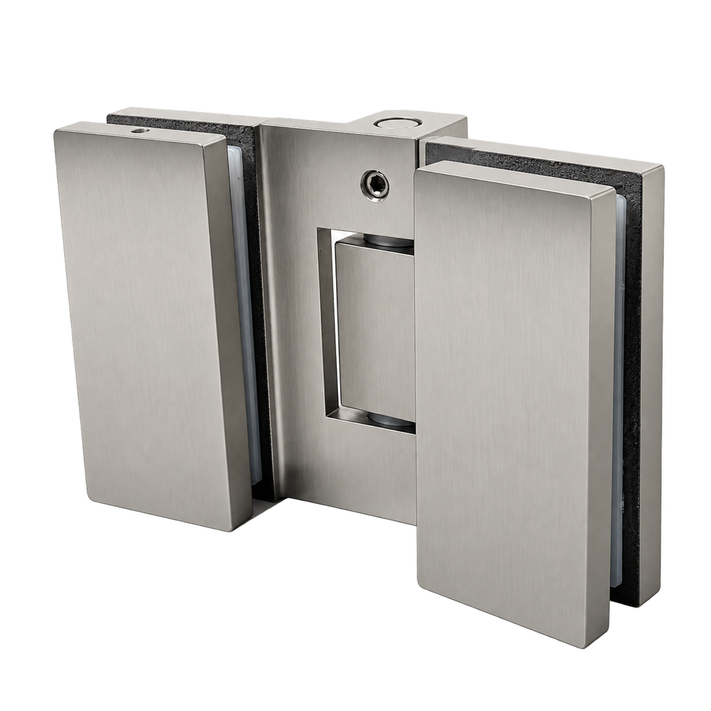 BISAGRA INTERMEDIA PARA SISTEMA PLEGABLE SATIN ACERO INOXIDABLE 304