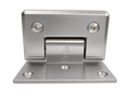 BISAGRA MURO A VIDRIO 90° DESCENTRADA SATIN ACERO INOXIDABLE 304