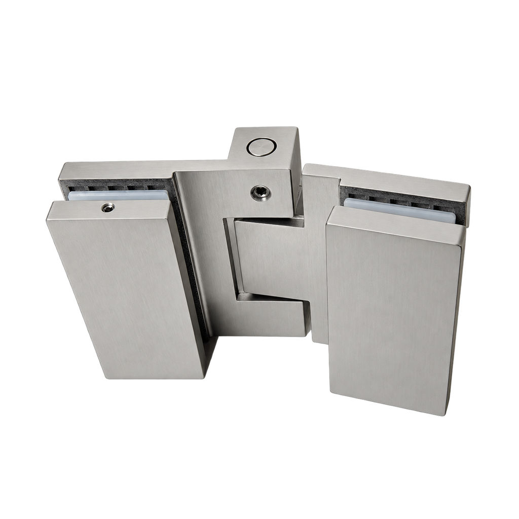 BISAGRA INTERMEDIA PARA SISTEMA PLEGABLE SATIN ACERO INOXIDABLE 304