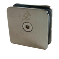 CLIP SENCILLO MURO A VIDRIO FIT SATIN ACERO INOXIDABLE 304