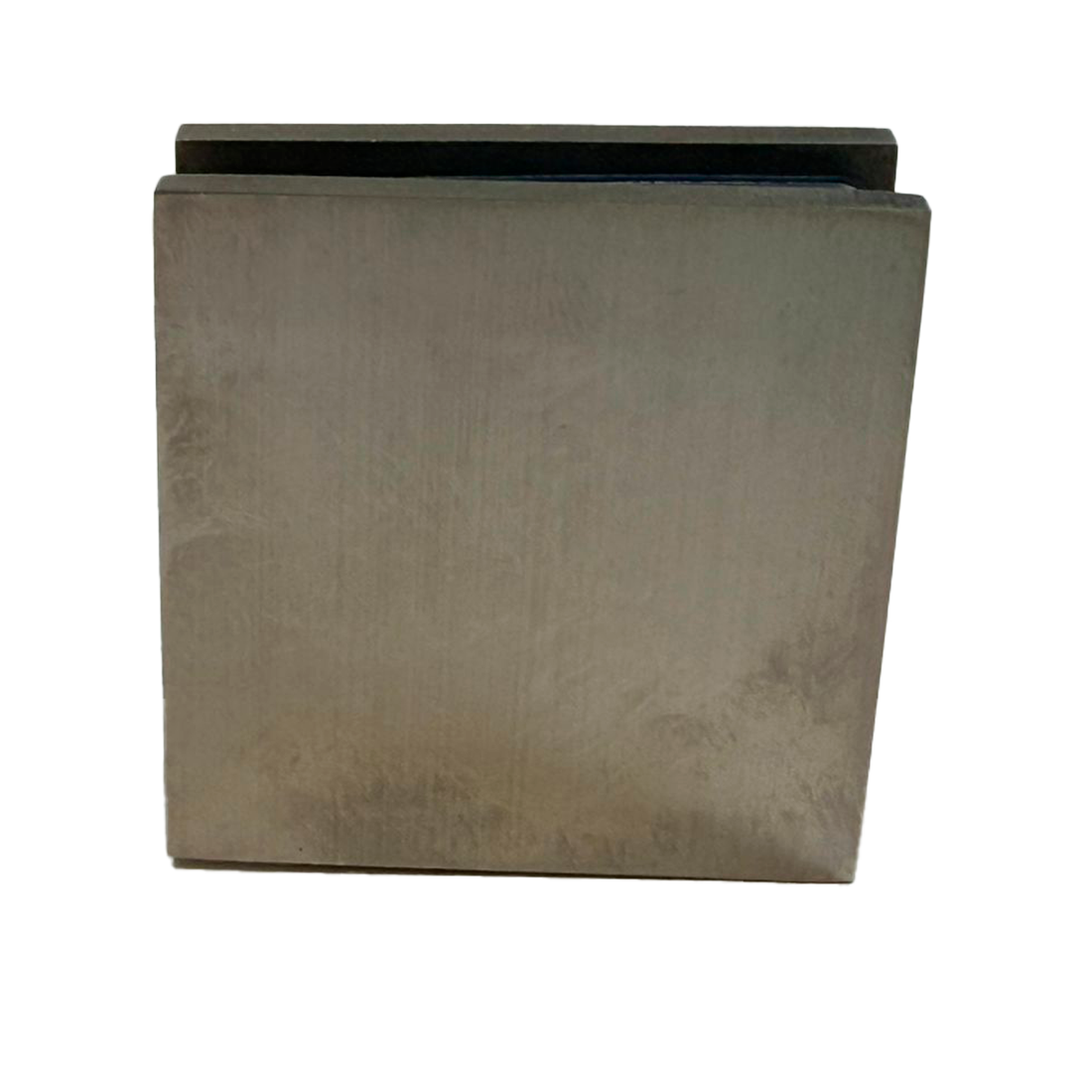 CLIP SENCILLO MURO A VIDRIO SATIN ACERO INOXIDABLE 304 CASTING