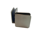 CLIP VIDRIO A VIDRIO 90° FIT SATIN ACERO INOXIDABLE 304