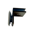 CLIP VIDRIO A VIDRIO 90° SATIN ZAMAC