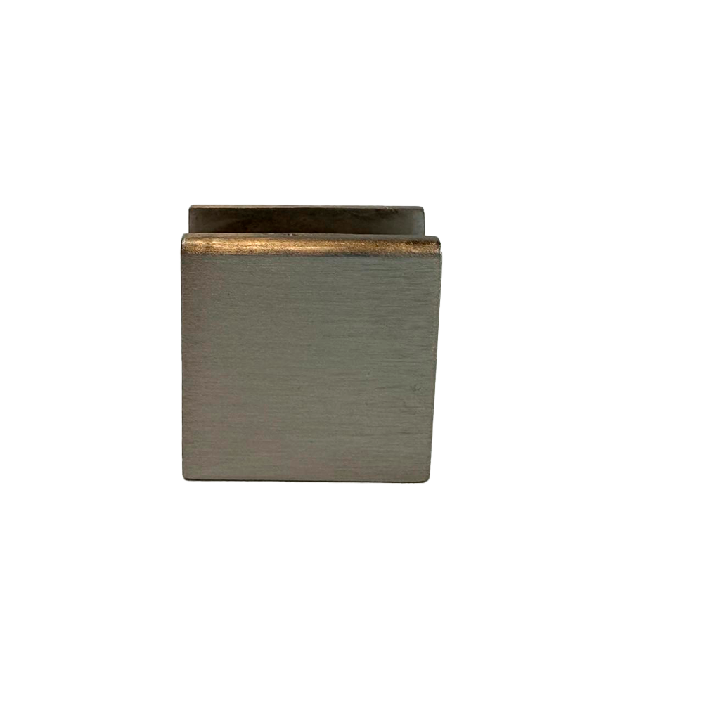 CLIP PARA ENTREPAÑO CUADRADO SATIN ZAMAC