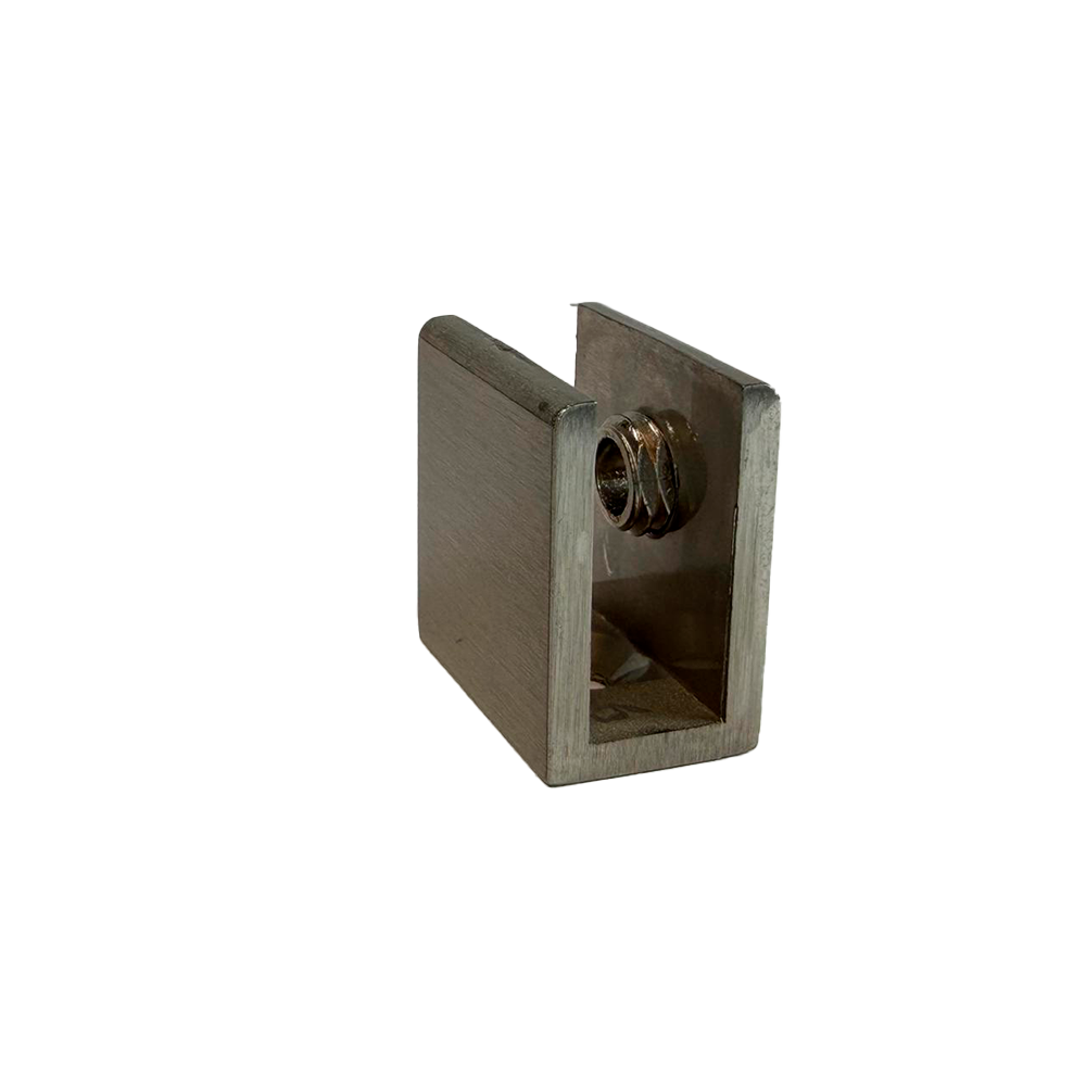 CLIP PARA ENTREPAÑO CUADRADO SATIN ZAMAC
