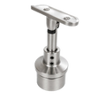 TAPA CON BASE PARA TUBO 1 1/2 MOVIBLE Y AJUSTABLE SATIN ACERO INOXIDABLE 304