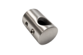 BOTON PARA VARILLA SOLIDA DE 1/2 SATIN ACERO INOXIDABLE 304