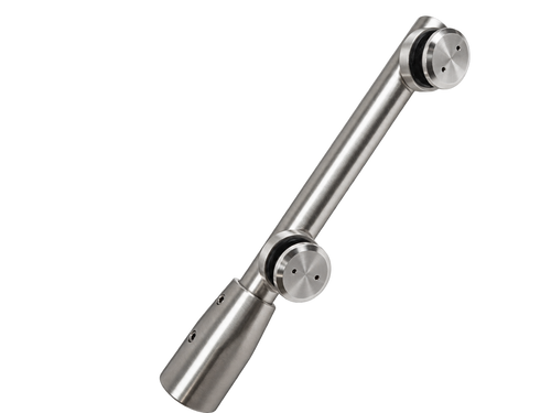 BOTTOM GERMAN HINGE SATIN 304 STAINLESS STEEL