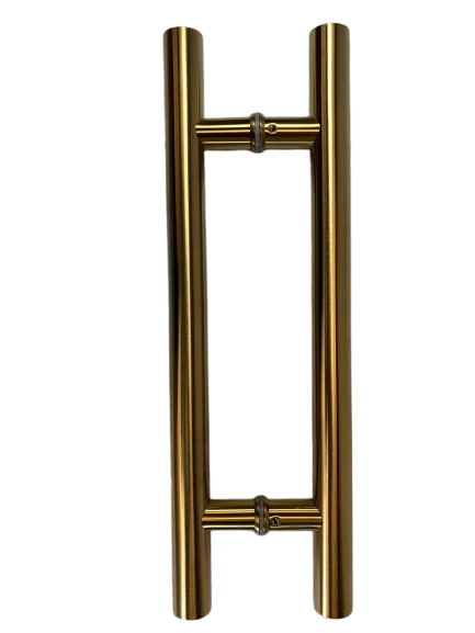 H-TYPE PULL HANDLE 100CM MATTE GOLD STAINLESS STEEL 201