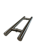 JALADERA TIPO H 25CM CON CENTROS A 15CM SATIN ACERO INOXIDABLE 201