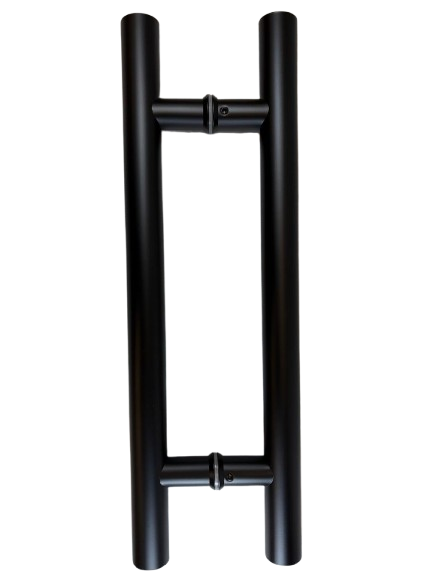 H-TYPE PULL HANDLE 150CM BLACK STAINLESS STEEL 201