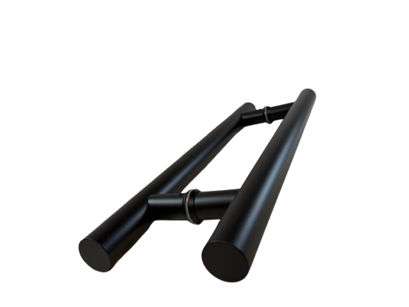 H-TYPE PULL HANDLE 150CM BLACK STAINLESS STEEL 201