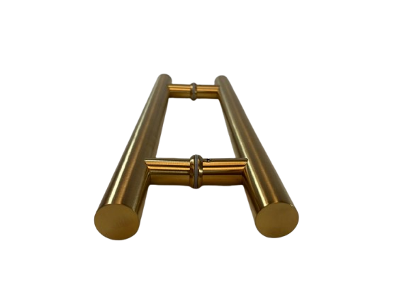 H-TYPE PULL HANDLE 45CM MATTE GOLD STAINLESS STEEL 201