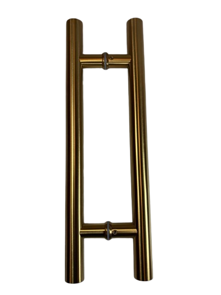 H-TYPE PULL HANDLE 45CM MATTE GOLD STAINLESS STEEL 201