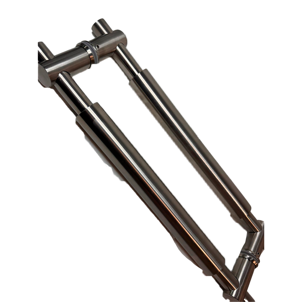 JALADERA TIPO H TUBULAR 50CM SATIN ACERO INOXIDABLE 304