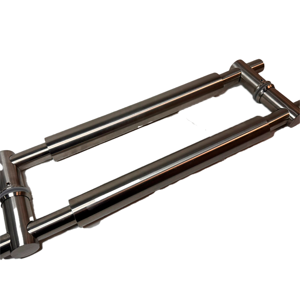 JALADERA TIPO H TUBULAR 50CM SATIN ACERO INOXIDABLE 304