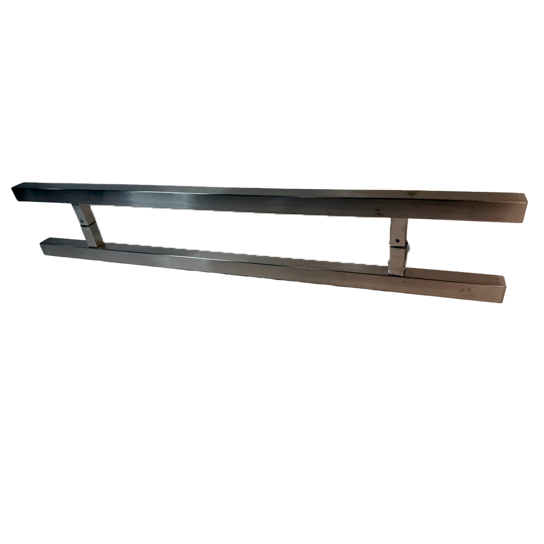 JALADERA TIPO H CUADRADA 150CM SATIN ACERO INOXIDABLE 201