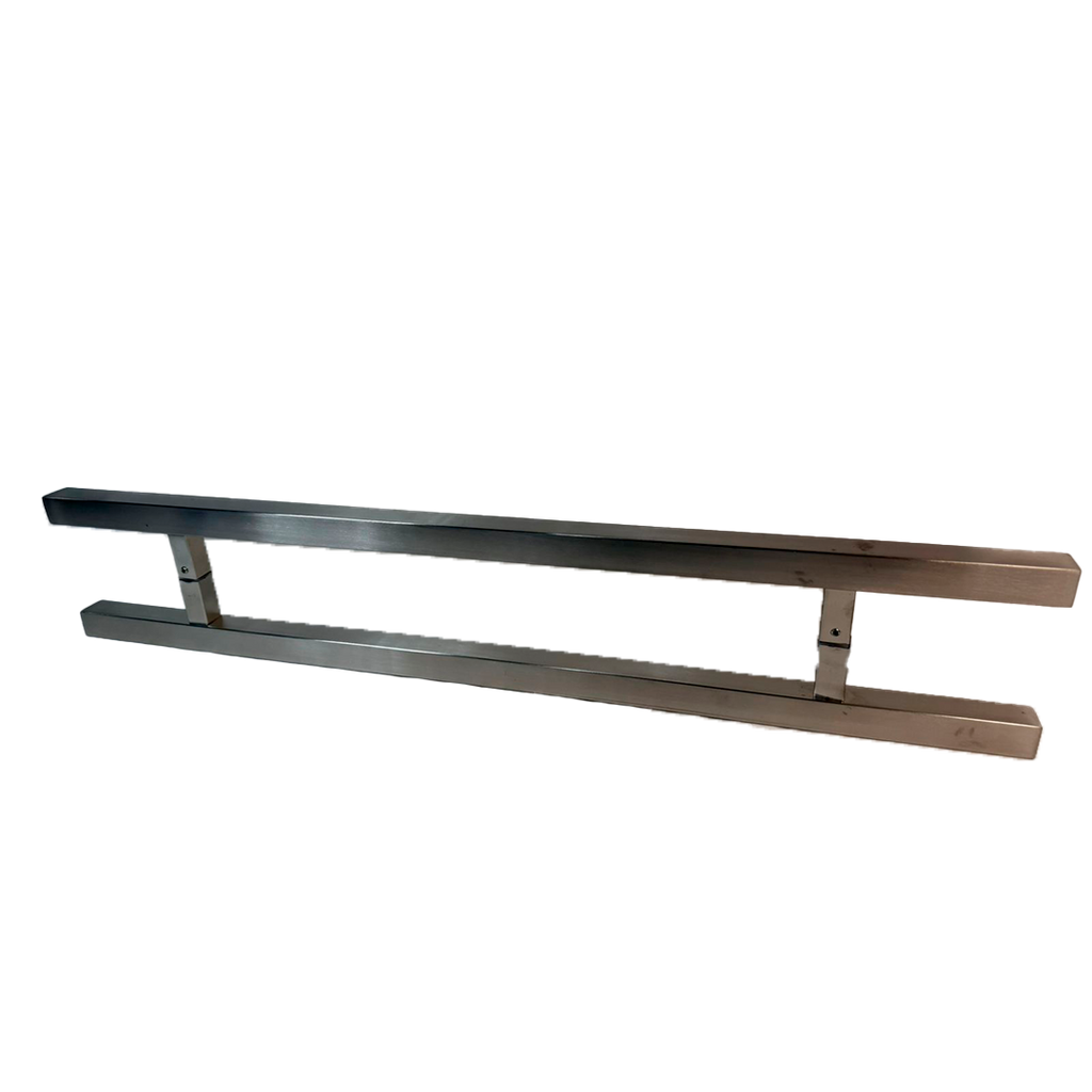 JALADERA TIPO H CUADRADA 150CM SATIN ACERO INOXIDABLE 201