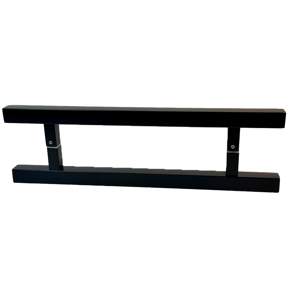 SQUARE H-TYPE PULL HANDLE 45CM BLACK 201 STAINLESS STEEL