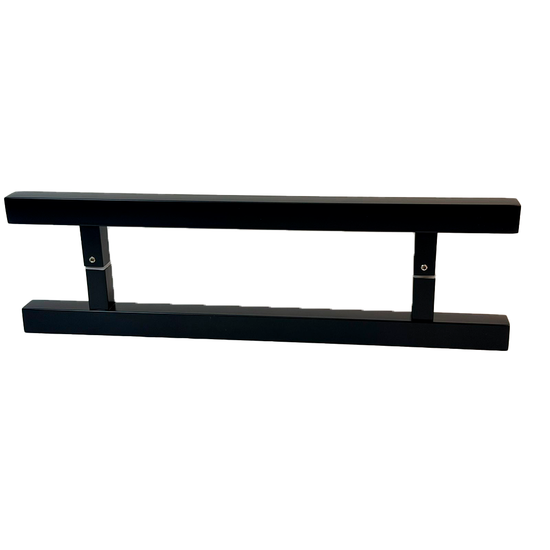 JALADERA TIPO H CUADRADA 45CM NEGRO ACERO INOXIDABLE 201