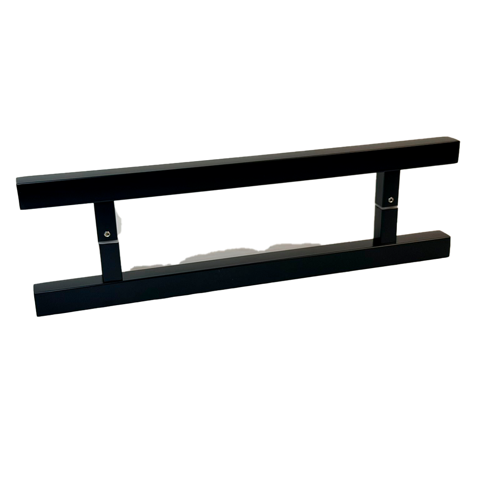 JALADERA TIPO H CUADRADA 45CM NEGRO ACERO INOXIDABLE 201