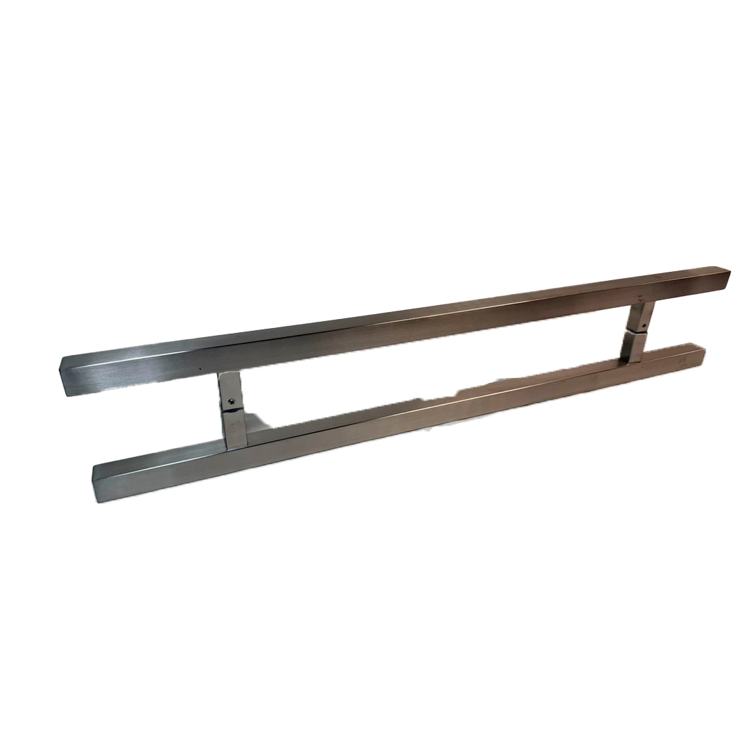 JALADERA TIPO H CUADRADA 45CM SATIN ACERO INOXIDABLE 201