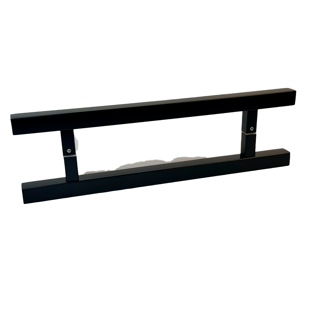 JALADERA TIPO H CUADRADA 75CM NEGRO ACERO INOXIDABLE 201