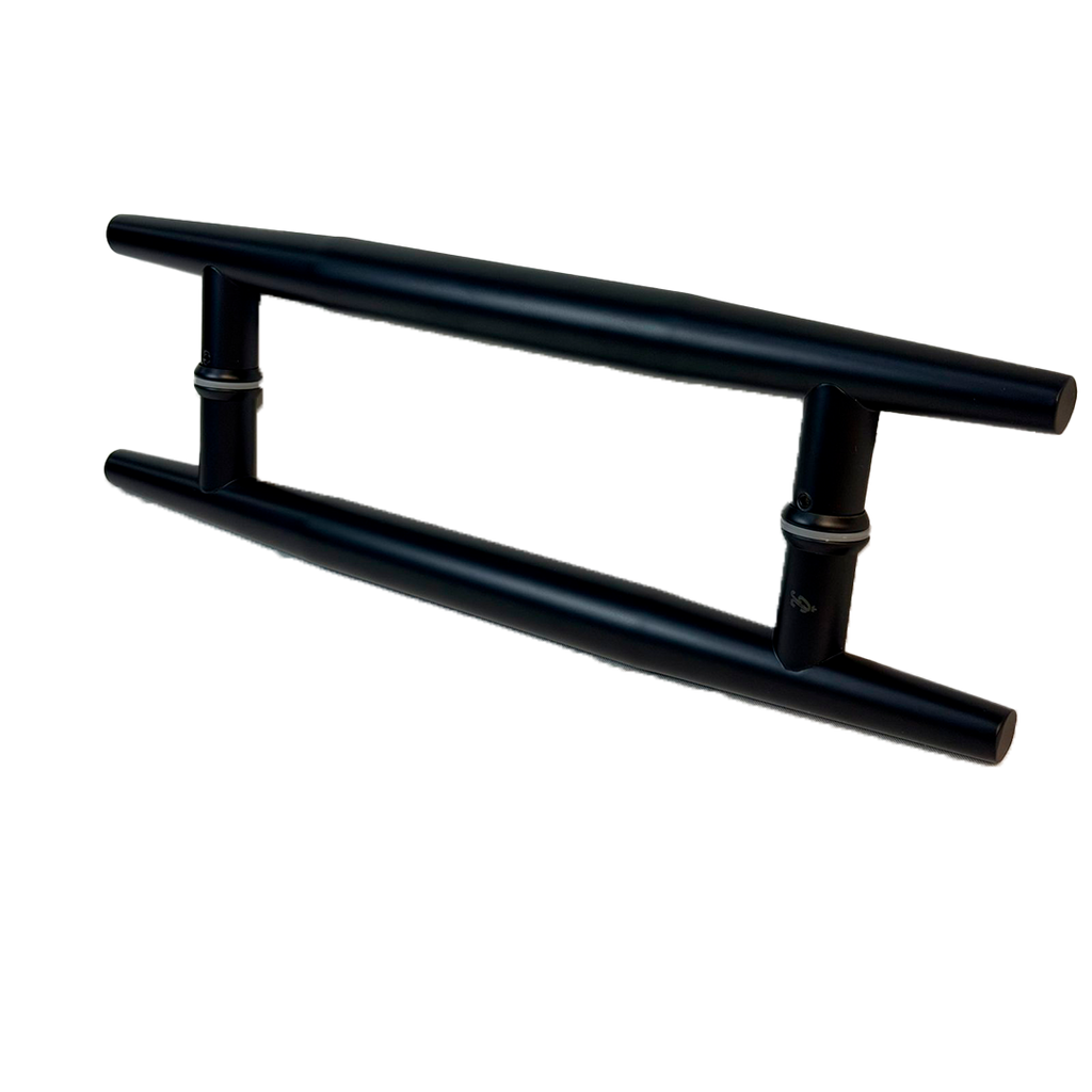 JALADERA TIPO H PUNTA 45CM NEGRO ACERO INOXIDABLE 201