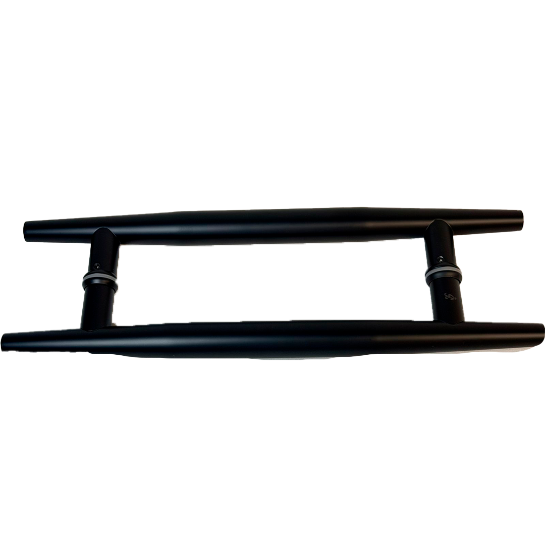 JALADERA TIPO H PUNTA 45CM NEGRO ACERO INOXIDABLE 201