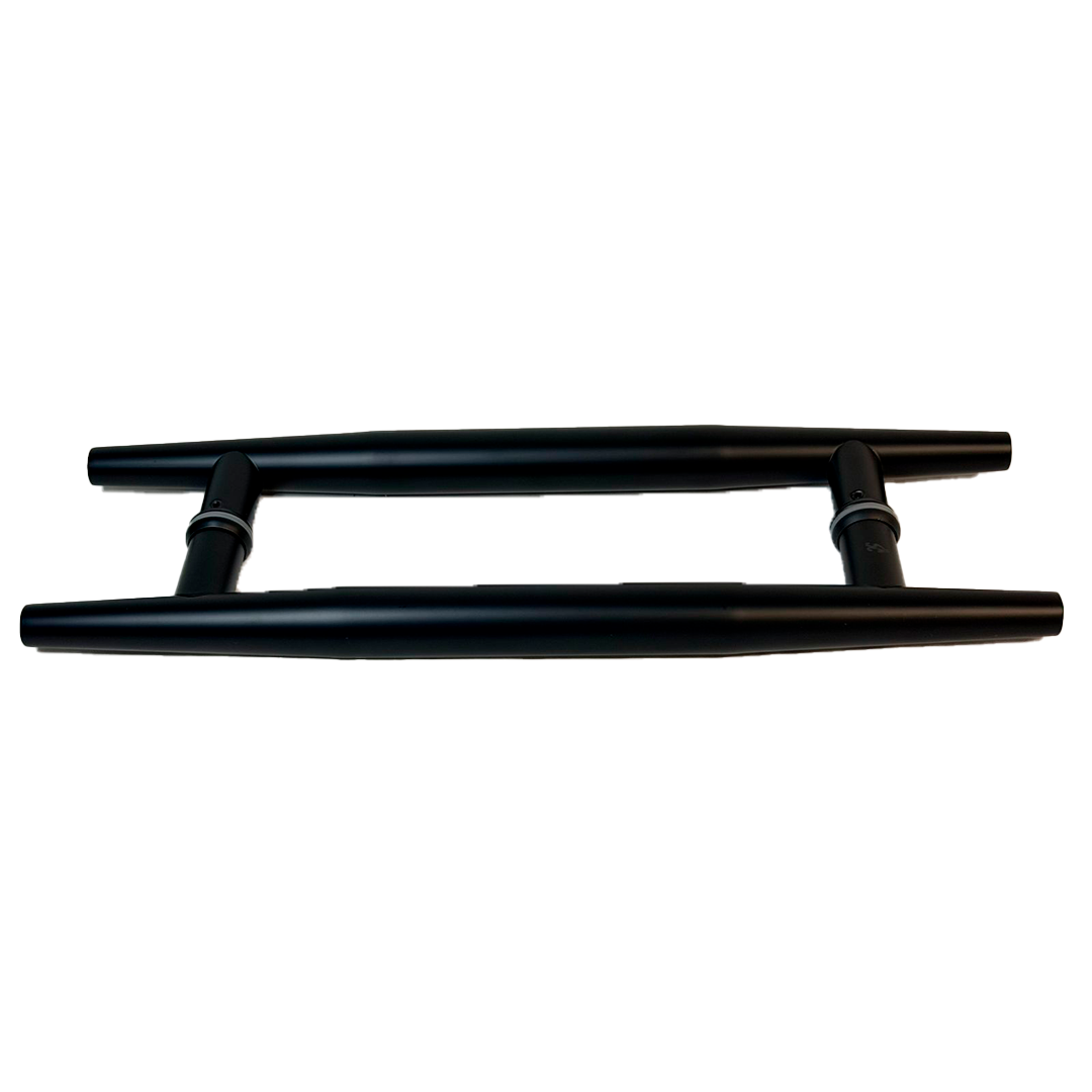 JALADERA TIPO H PUNTA 45CM NEGRO ACERO INOXIDABLE 201
