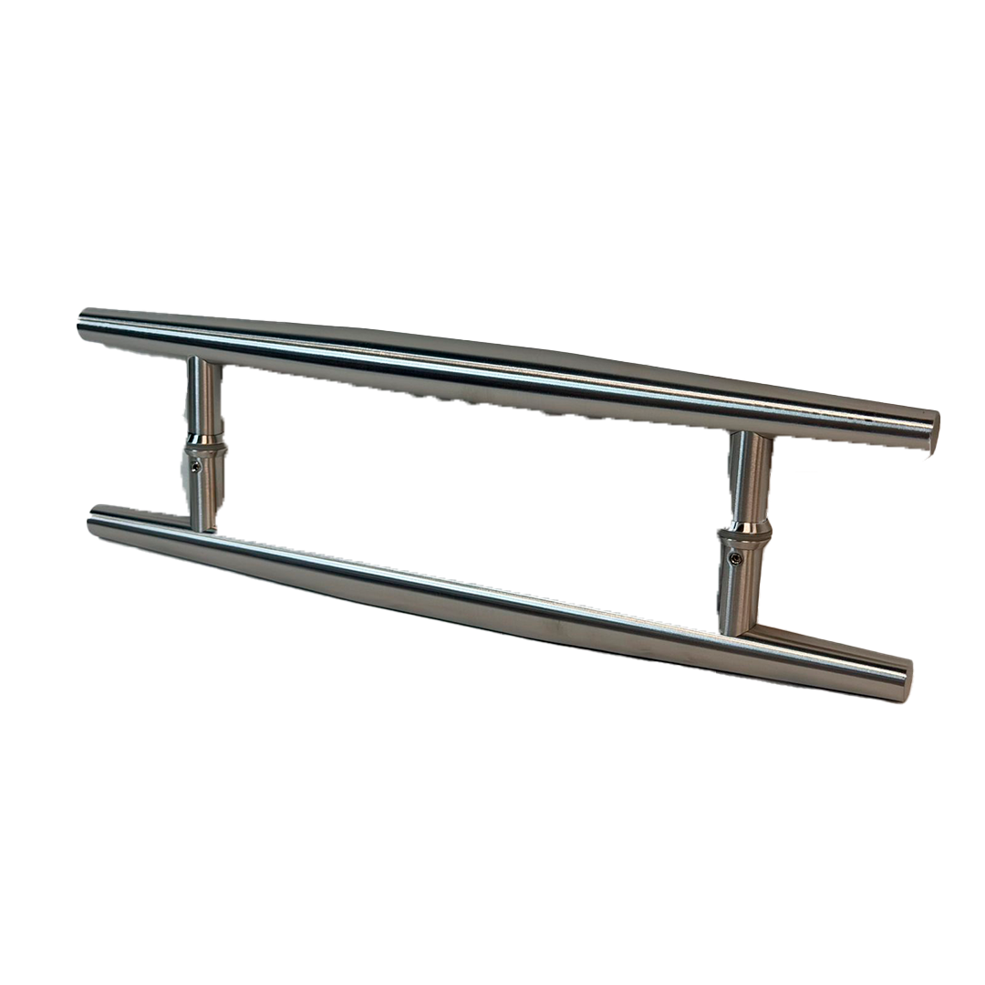 JALADERA TIPO H PUNTA 45CM SATIN ACERO INOXIDABLE 304