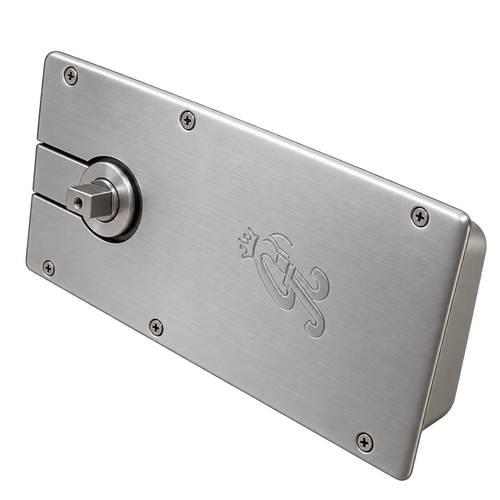 HYDRAULIC HINGE 100 KG SATIN