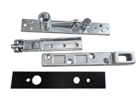 BRAZO PARA BISAGRA HIDRAULICA PARA ALUMINIO NEGRO ACERO INOXIDABLE 304