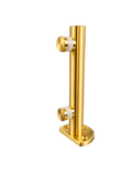 MINI POSTE 25CM ORO MATE ACERO INOXIDABLE 201