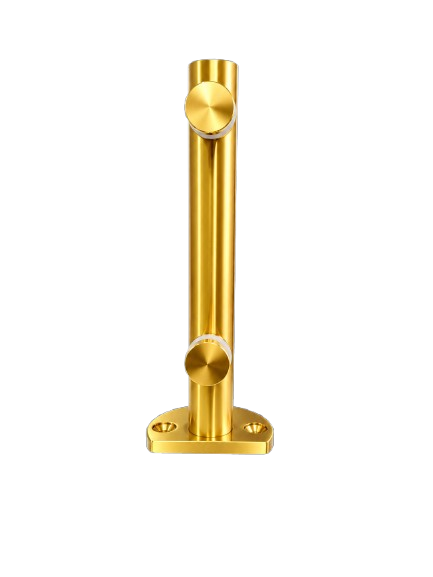 MINI POSTE 25CM ORO MATE ACERO INOXIDABLE 201