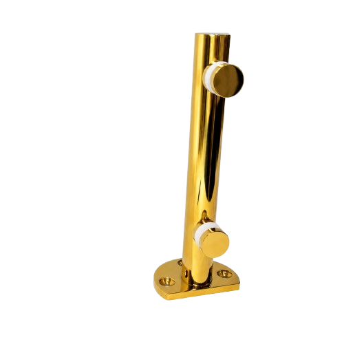 MINI POSTE 25CM ORO BRILLANTE ACERO INOXIDABLE 201