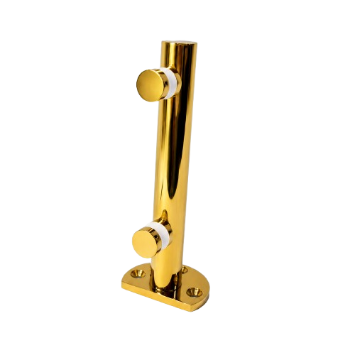 MINI POSTE 25CM ORO BRILLANTE ACERO INOXIDABLE 201
