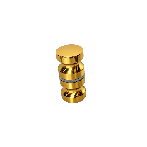 BRIGHT GOLD ALUMINUM KNOB PULL HANDLE