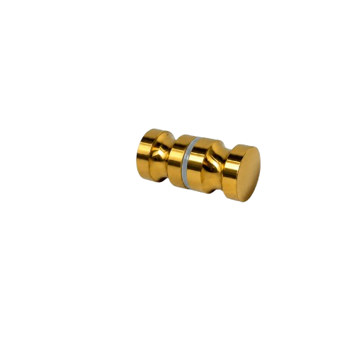 BRIGHT GOLD ALUMINUM KNOB PULL HANDLE