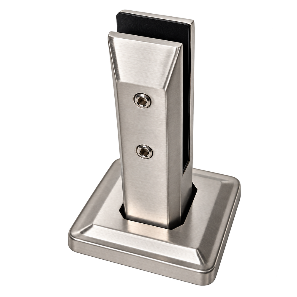 MINI POSTE CUADRADO 25CM SATIN ACERO INOXIDABLE 304