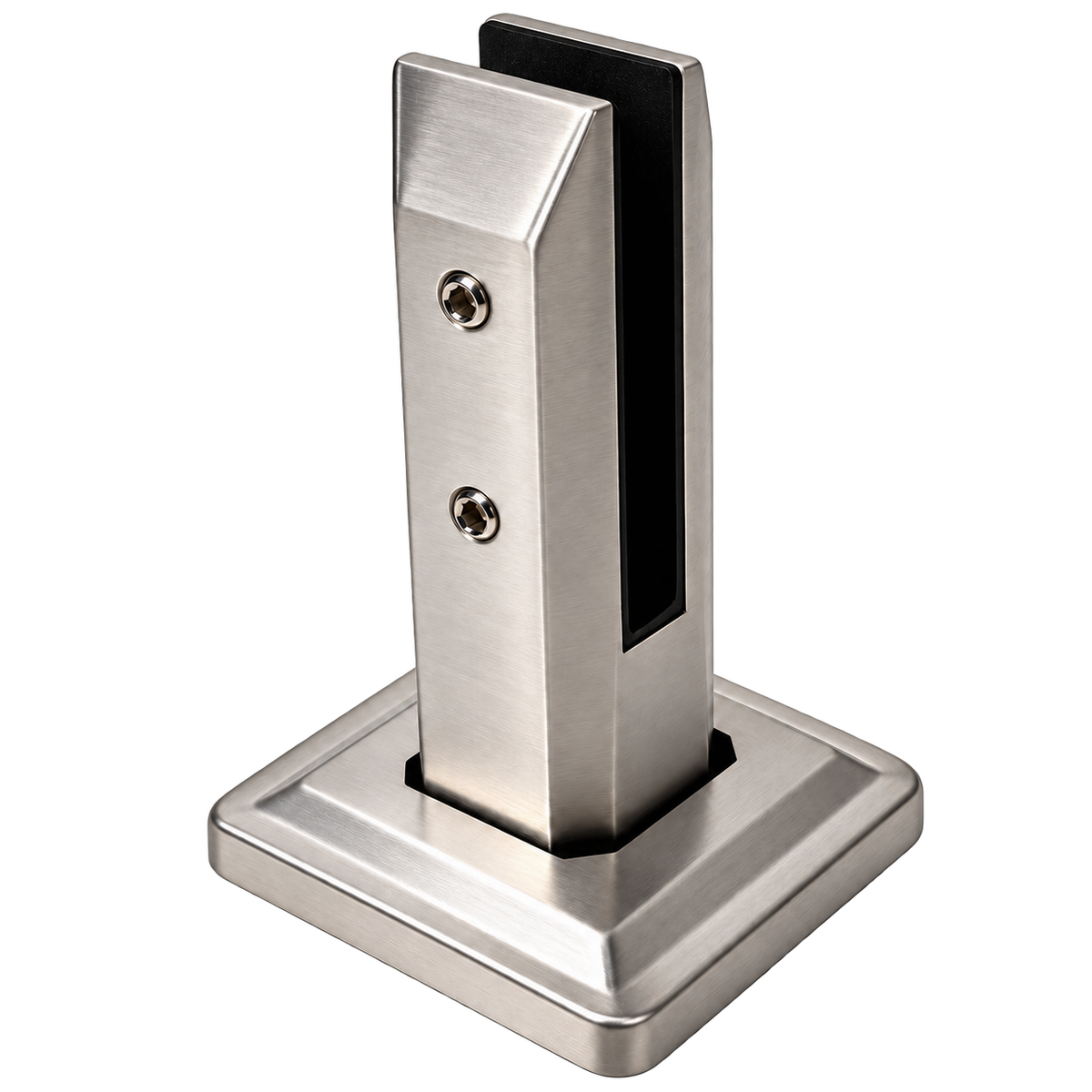 MINI POSTE CUADRADO 25CM SATIN ACERO INOXIDABLE 304