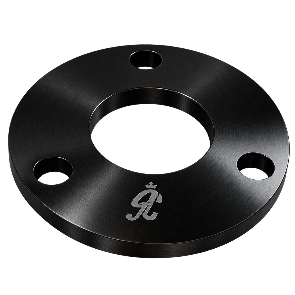 BRIDA ABIERTA PARA TUBO 1 1/2 NEGRO ACERO INOXIDABLE 304